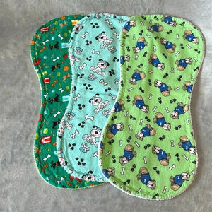 🐥 NWOT - set of 3 of  the worlds best burp clothes